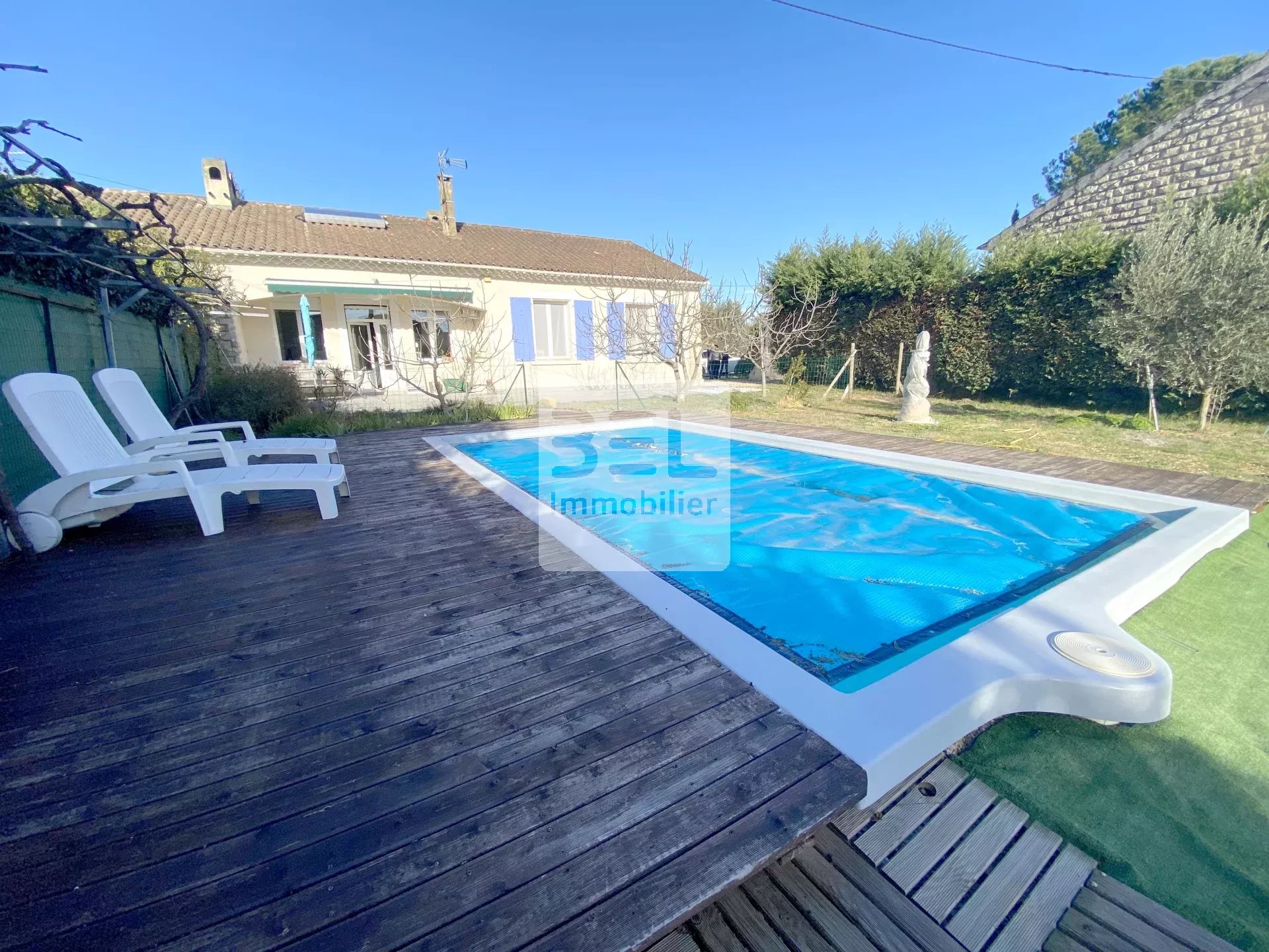 Villa plain-pied au sud de Bagnols-sur-Cèze