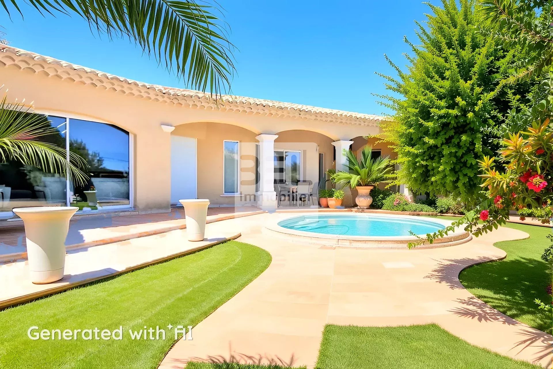SOMPTUEUSE VILLA LUXURIANTE 168M² AVEC VUE SPLENDIDE et TERRAIN CONSTRUCTIBLE