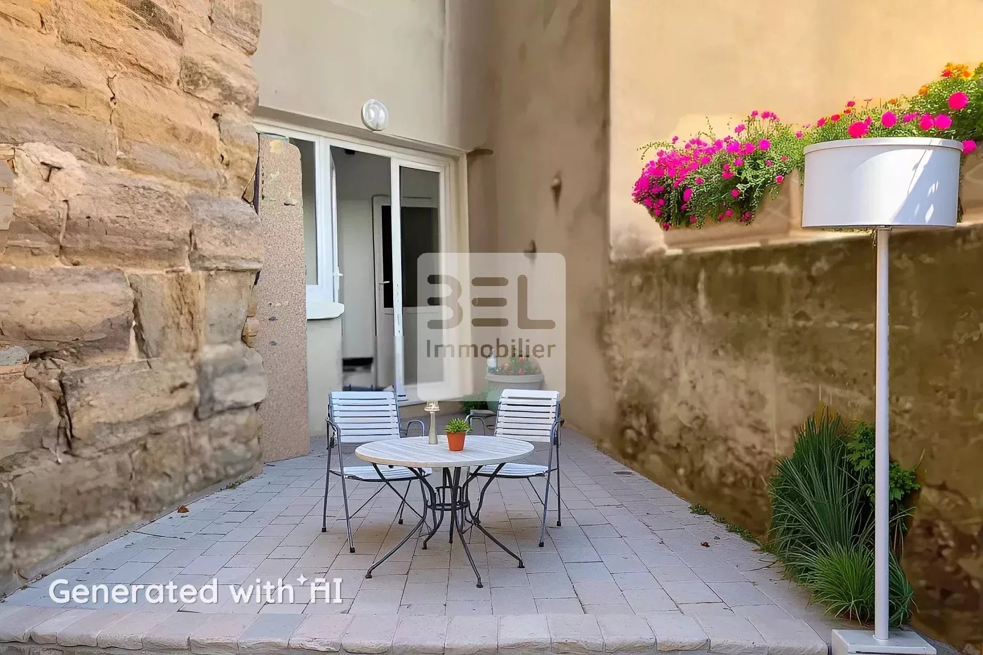 ENSEMBLE IMMOBILIER 2 LOTS : APPARTEMENT + LOCAL COMMERCIAL