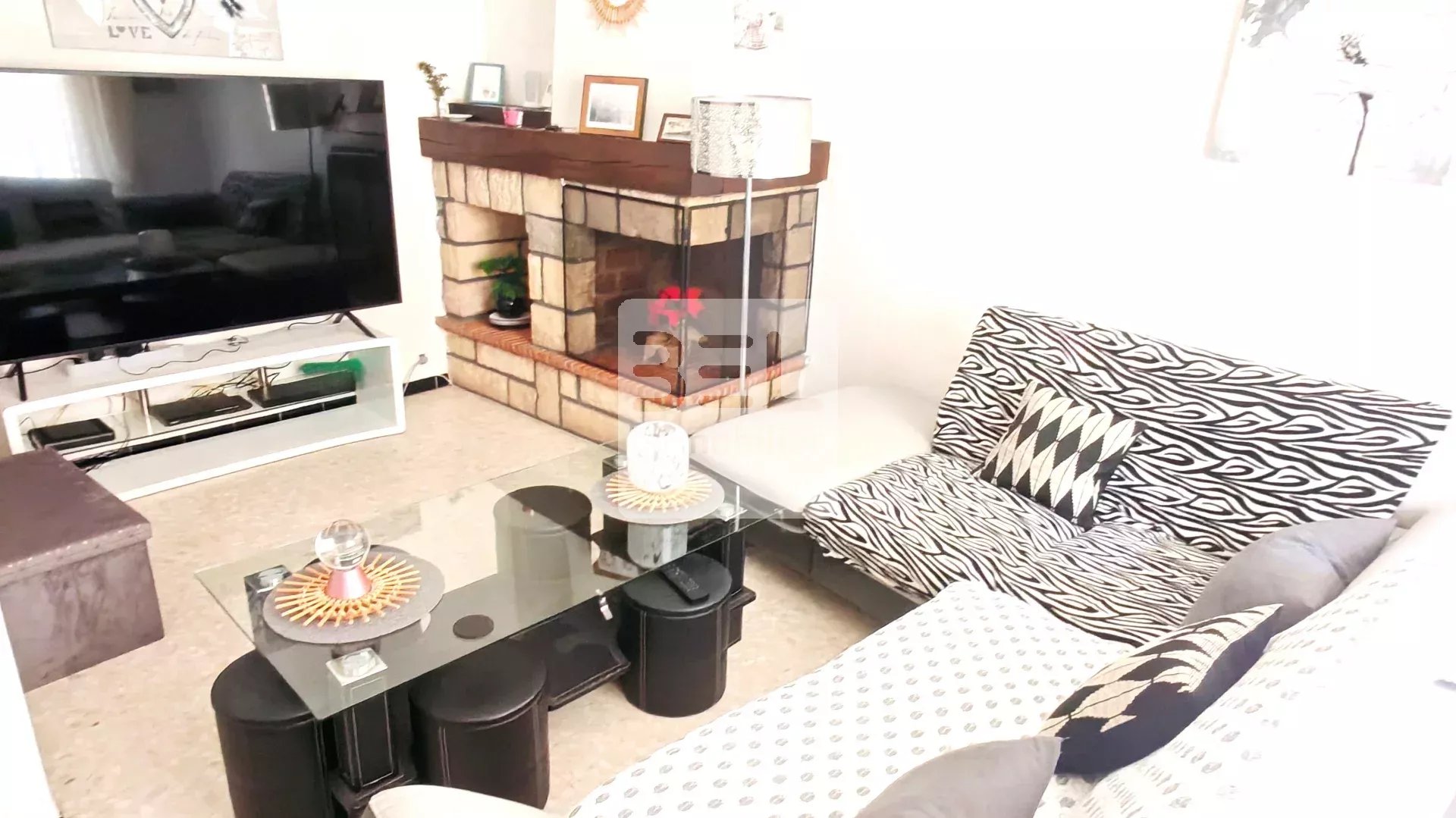 Maison de ville très lumineuse 2 chambres avec garage