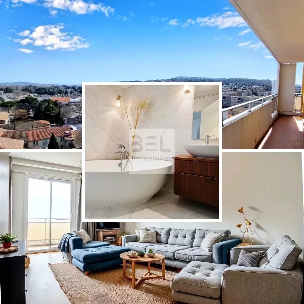 Appartement avec vue panoramique et balcon