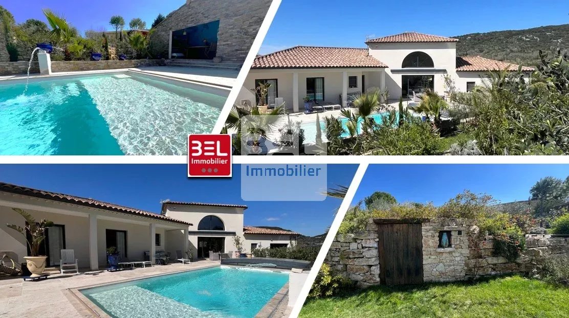 Villa architecturale  alliant élégance et confort