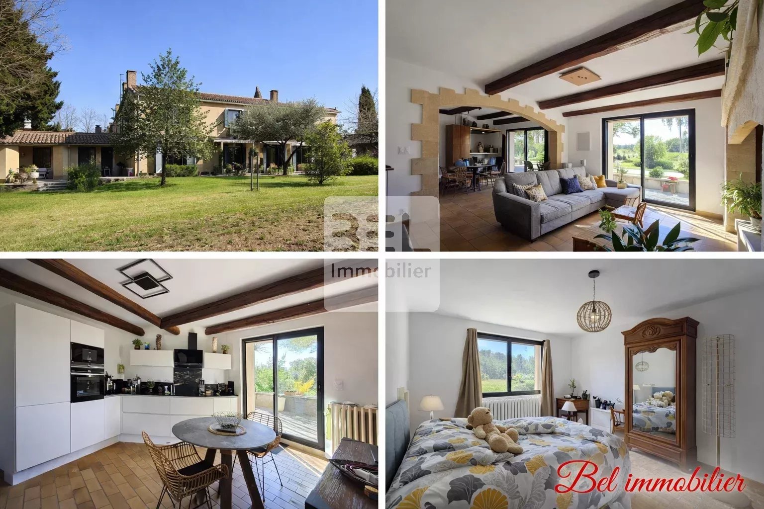 Charmant mas entouré de plus d&rsquo;un hectare de terrain