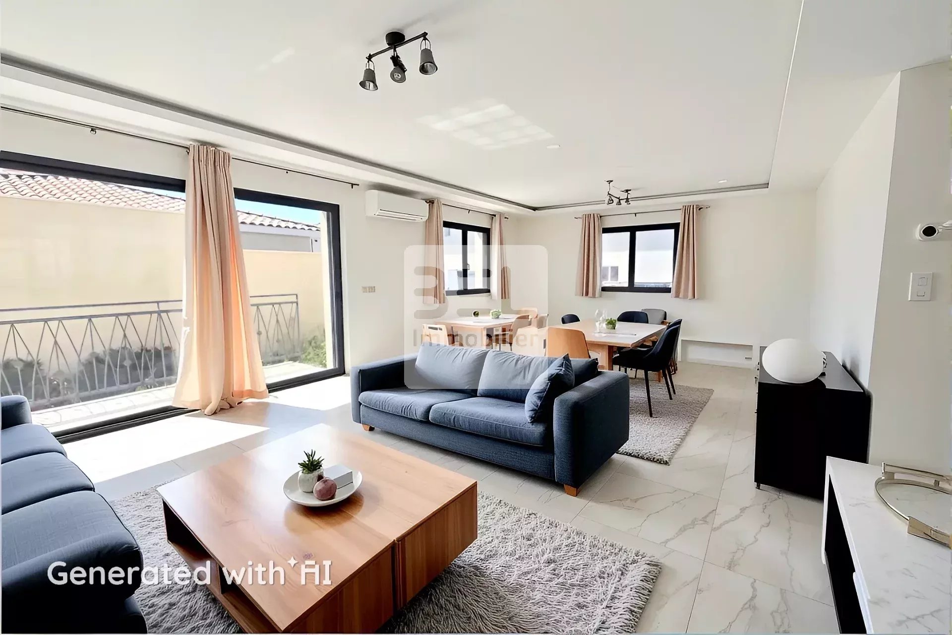 Villa contemporaine récente