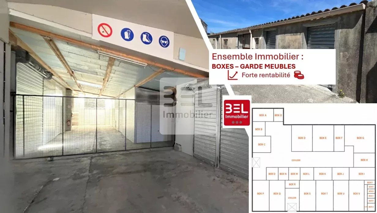 ENSEMBLE DE BOXES – SOLUTION GARDE MEUBLES