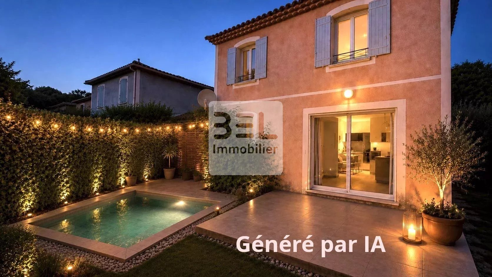 AGREABLE VILLA AVEC 3 CHAMBRES JARDIN ET GARAGE