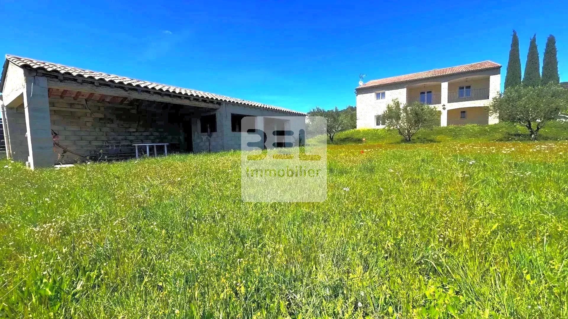 VILLA EN VALLEE DE CEZE AVEC VUE SUR LA PLAINE