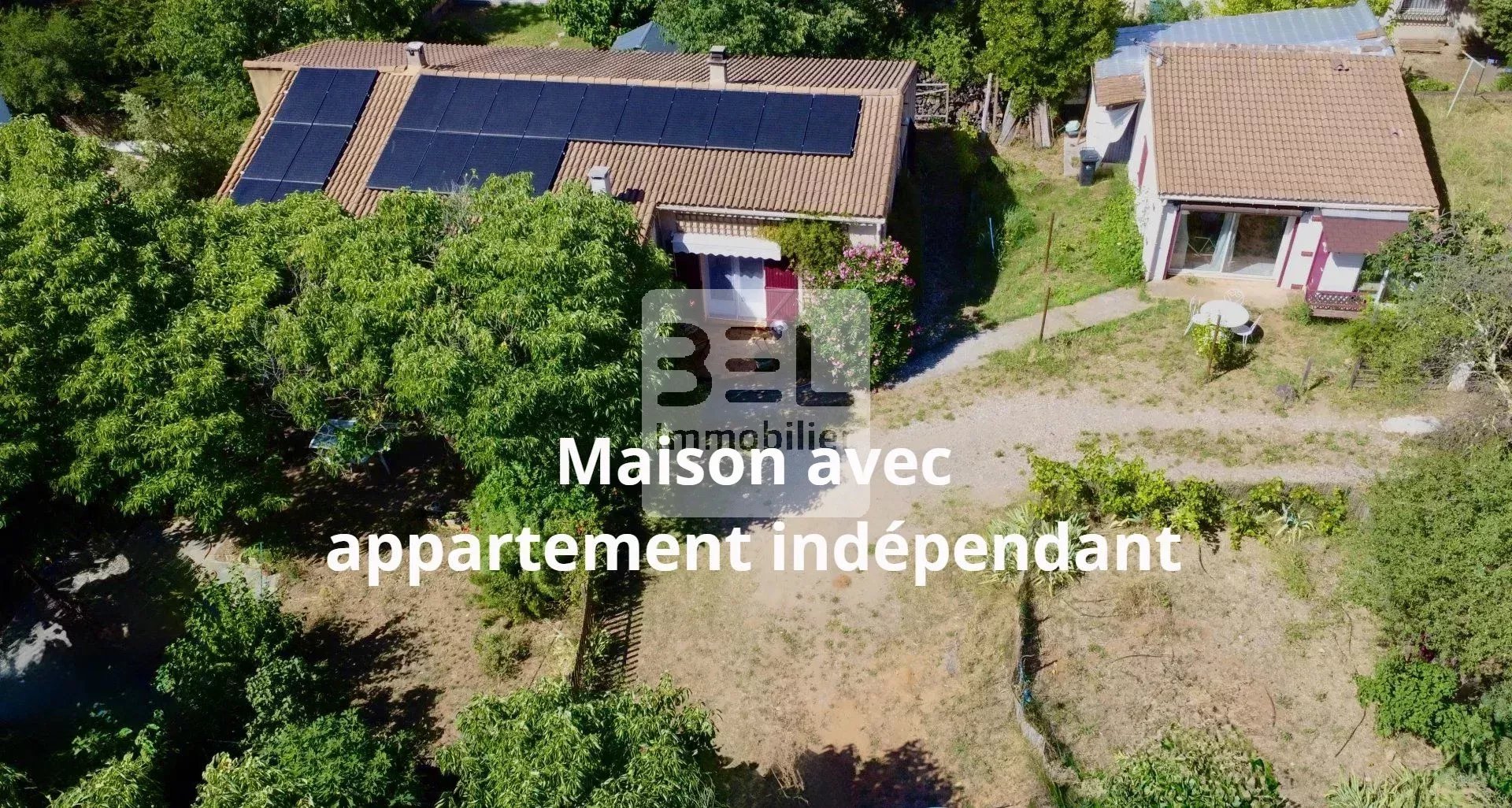 Maison plain pied avec appartement indépendant à Bagnols-sur-Cèze