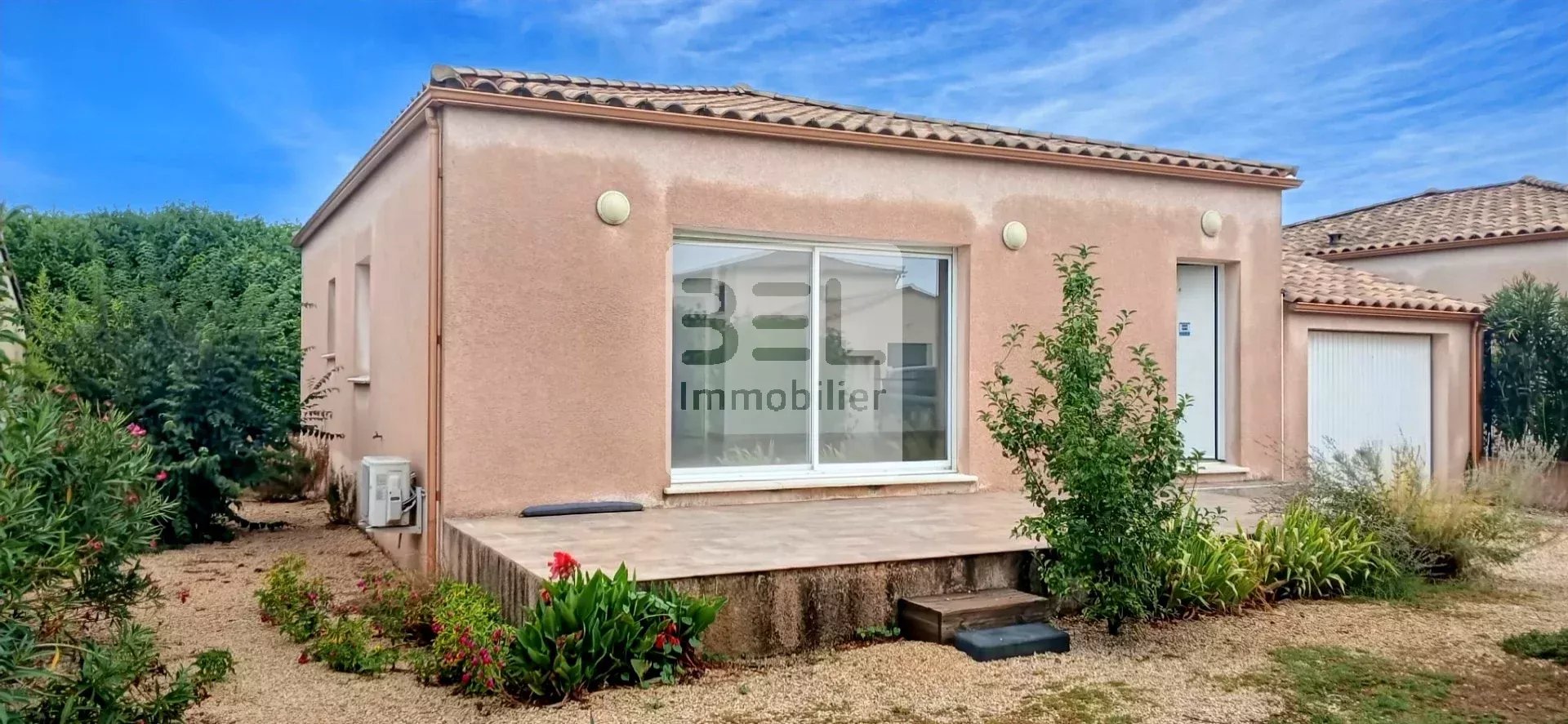 Saint-Quentin-la-Poterie – Maison récente 3 chambres avec jardin