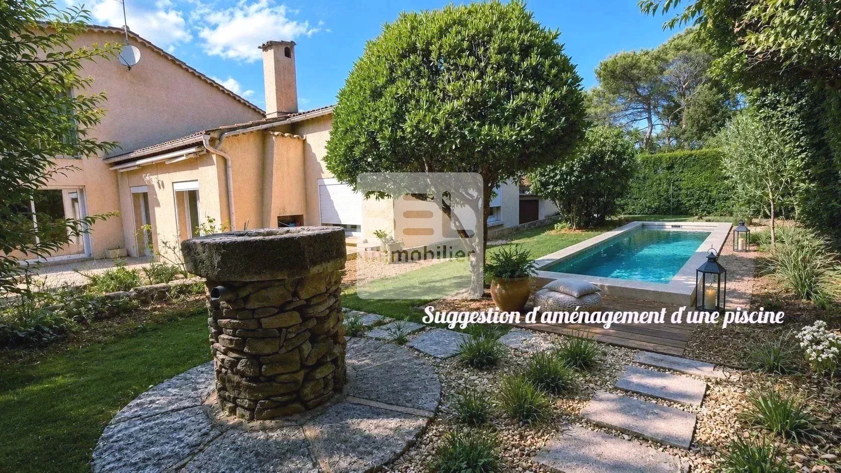 Maison provençale 4 chambres au calme
