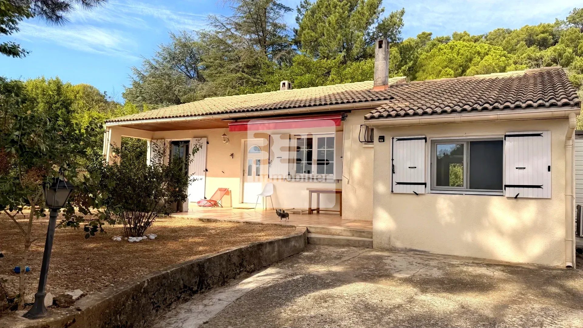 Maison de plain pied sur les hauteurs