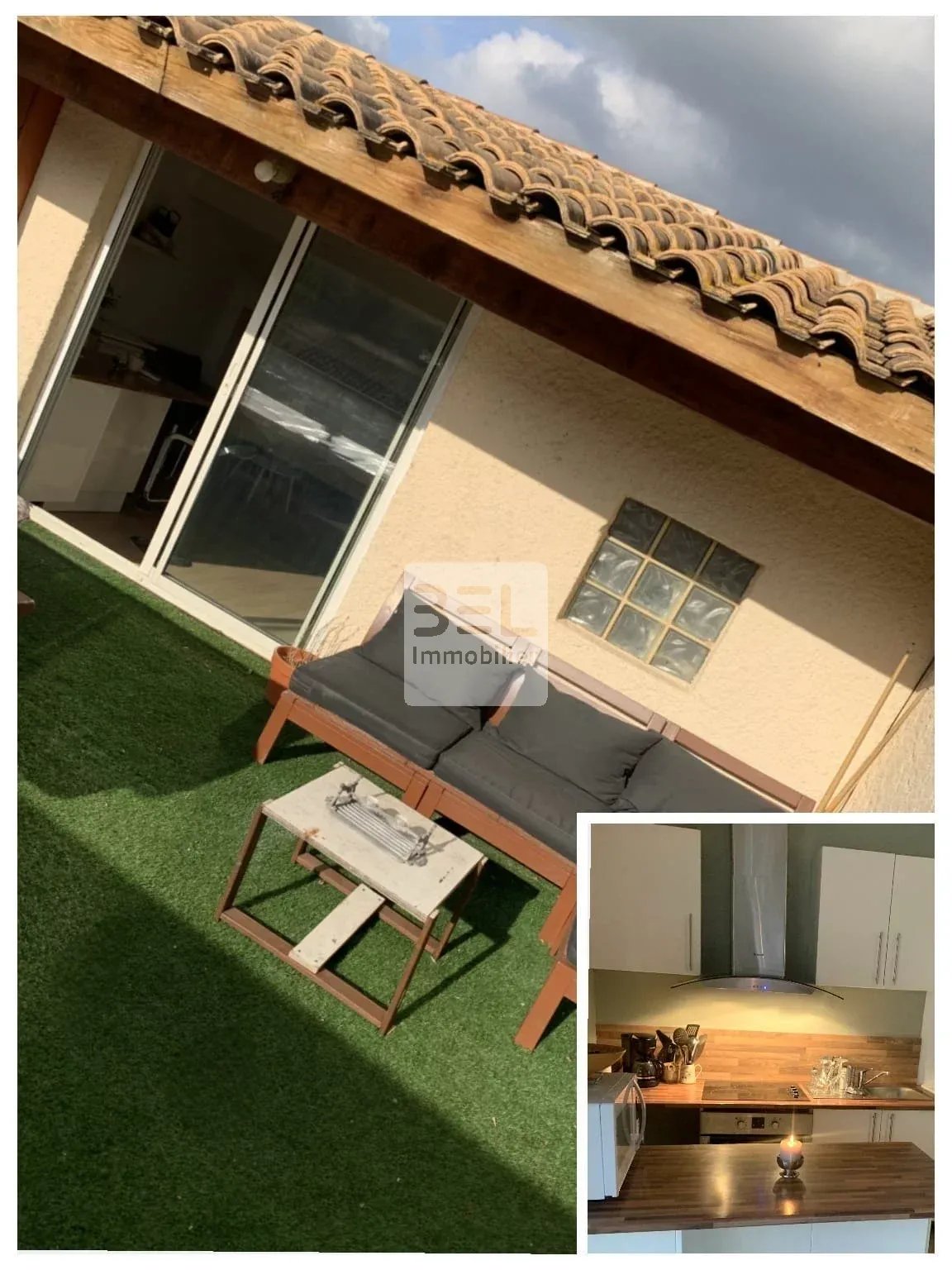MAGNIFIQUE STUDIO AVEC TERRASSE